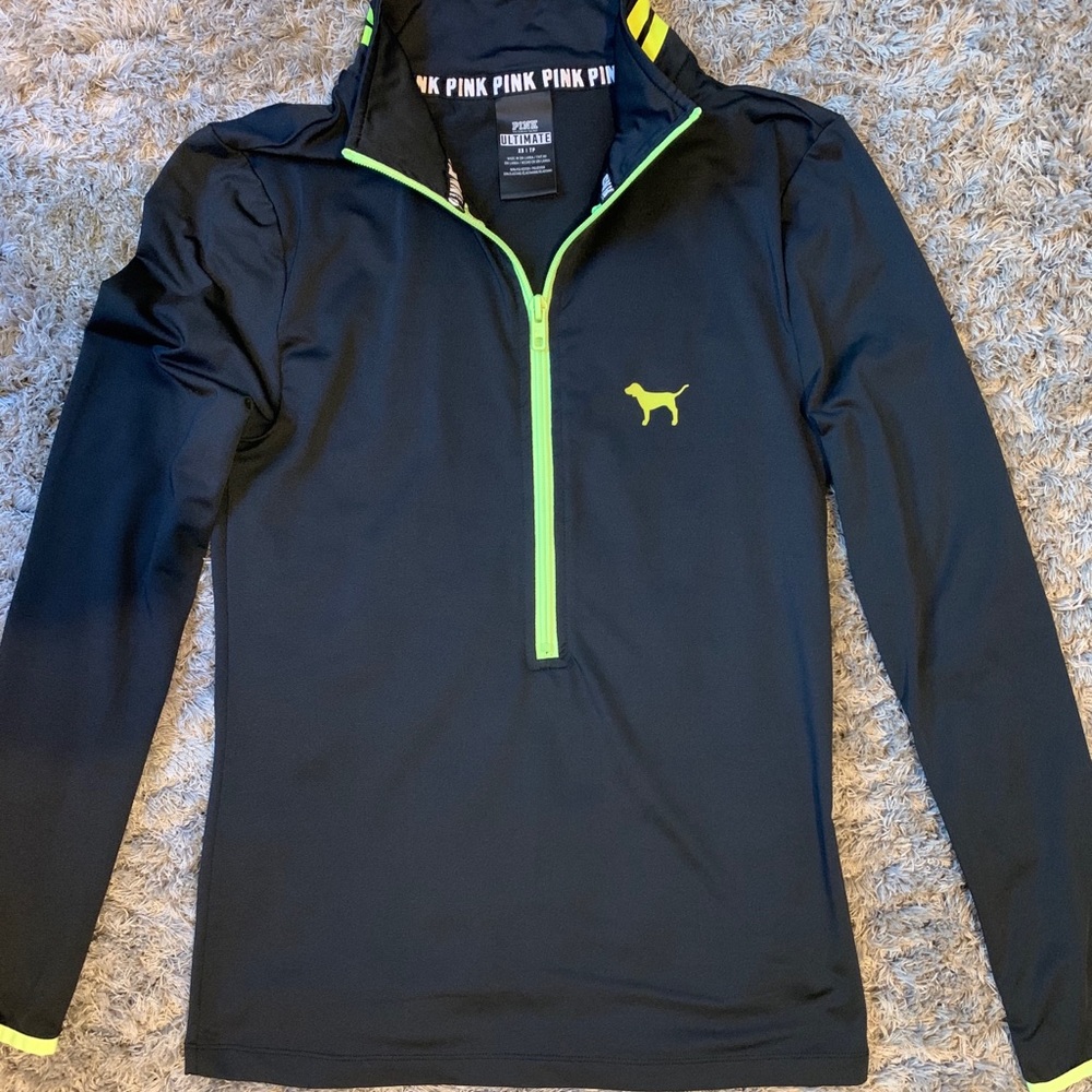 Pink Dri-fit Quarter Zip